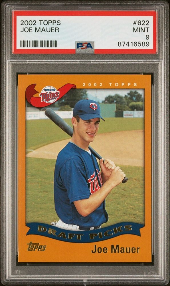 Joe Mauer 2002 Topps Rookie Card